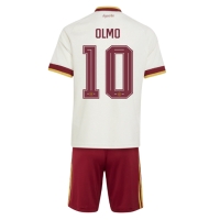 Camiseta España Dani Olmo #10 Segunda Equipación Replica Mundial 2026 para niños mangas cortas (+ Pantalones cortos)
